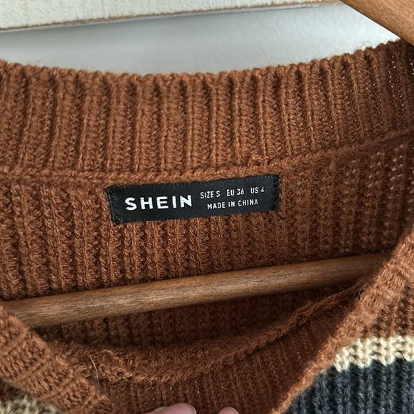 SHEIN | Striped Sweater - Picture 6 of 7